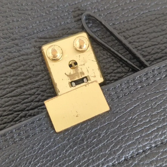 3.1 Phillip Lim Pashli Genuine Black Genuine Leather Backpack Bag - Picture 10 of 14